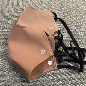 Lululemon face masks NEW never used